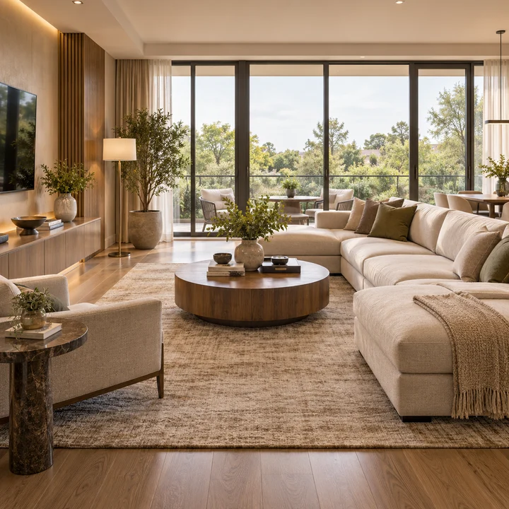 Prestige Bannerghatta Road apartment interior, artist's impression